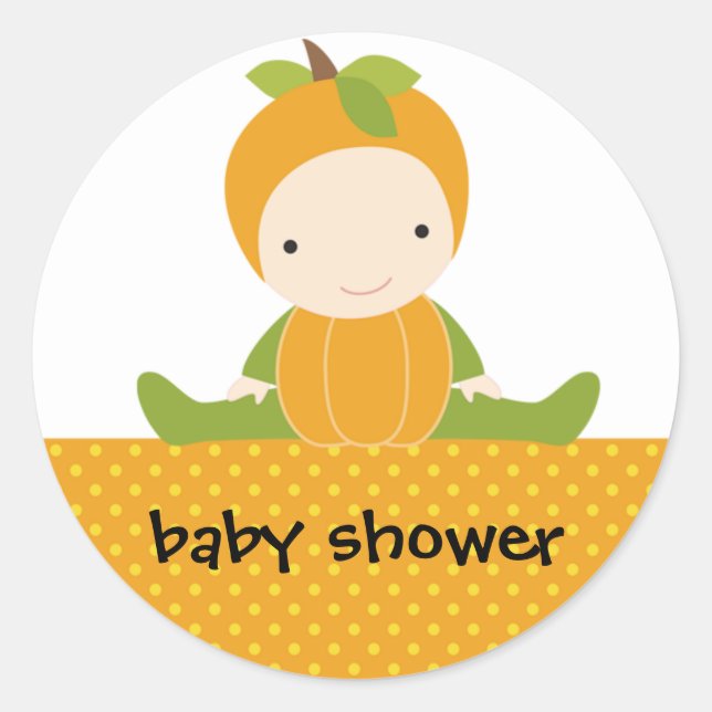 Adesivo Pumpkin Baby Stickers (Frente)