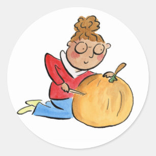 Adesivo Pumpkin Carving