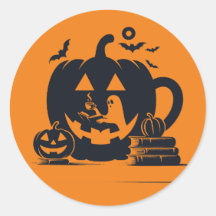 Pumpkin Coffee Halloween Book