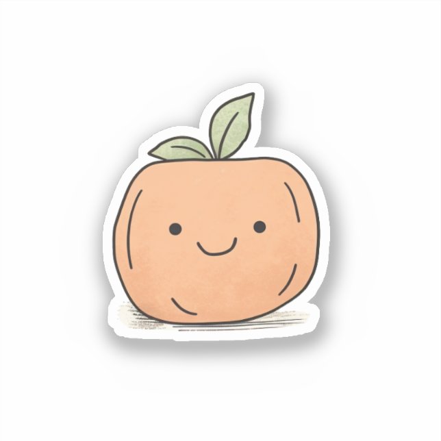 Adesivo Pumpkin De Caqueira Cogueira Kawaii (Frente)