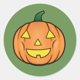 Adesivo Pumpkin de Dia das Bruxas