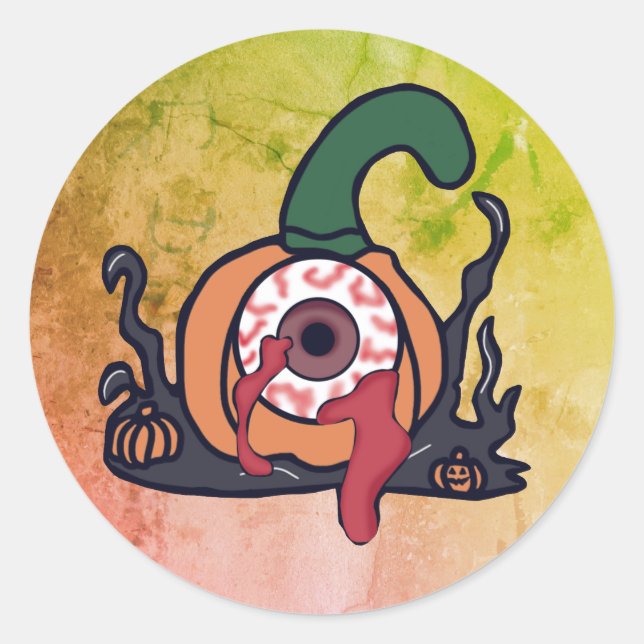 Adesivo Pumpkin de Spooky (Frente)