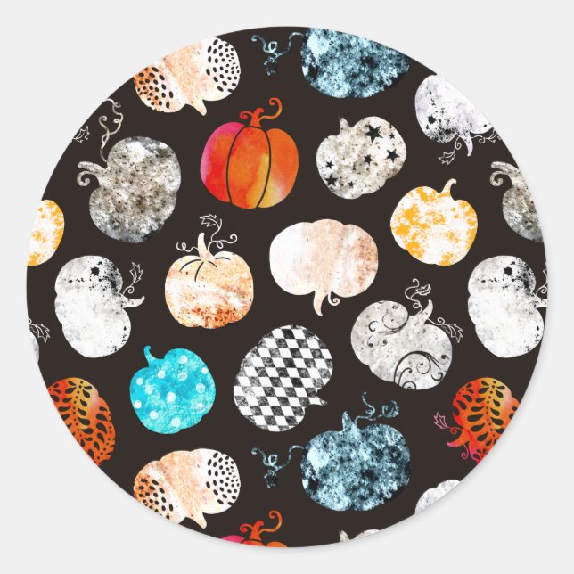 Adesivo Pumpkin Decorativo do Halloween (Frente)