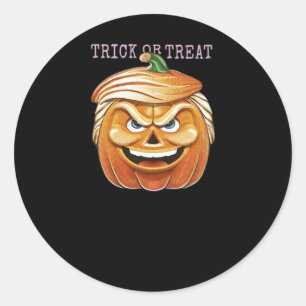 Adesivo Pumpkin Donald, Dia de as Bruxas engraçado Assusta