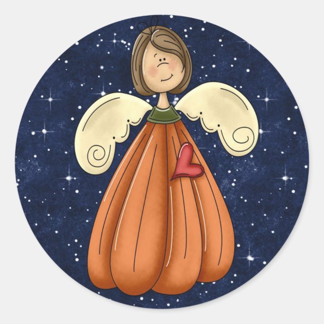 Adesivo Pumpkin Fall Stickers (Frente)