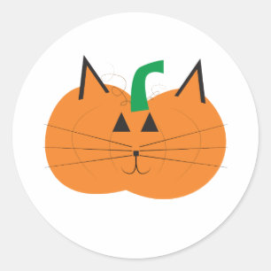 Adesivo Pumpkin Gato