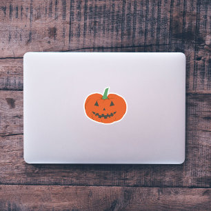 Adesivo Pumpkin Jack O Lanterna Vinheira do Halloween