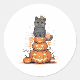 Adesivo Pumpkin King Brit - Regal British Shorthair