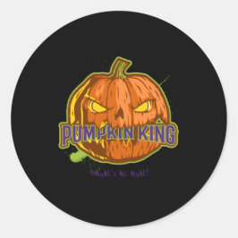 Adesivo Pumpkin King Esta noite