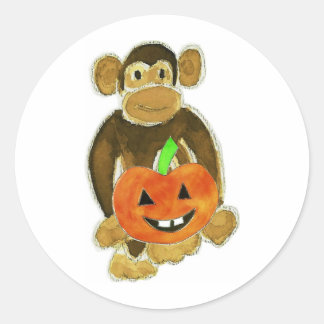 Adesivo Pumpkin Macaco