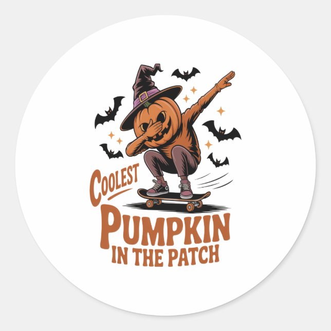 Adesivo Pumpkin mais fixe do sistema (Frente)