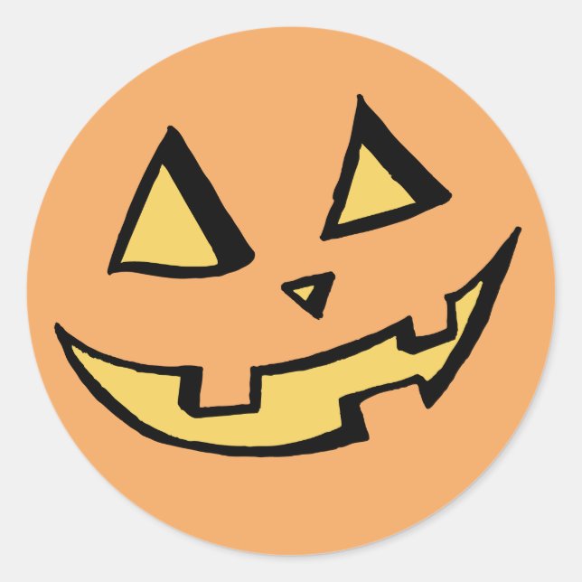 Adesivo Pumpkin nº 2, Jack O'Lanterna (Frente)