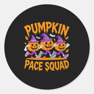 Adesivo Pumpkin Pace Squad Runner Costume Halloween Runnin
