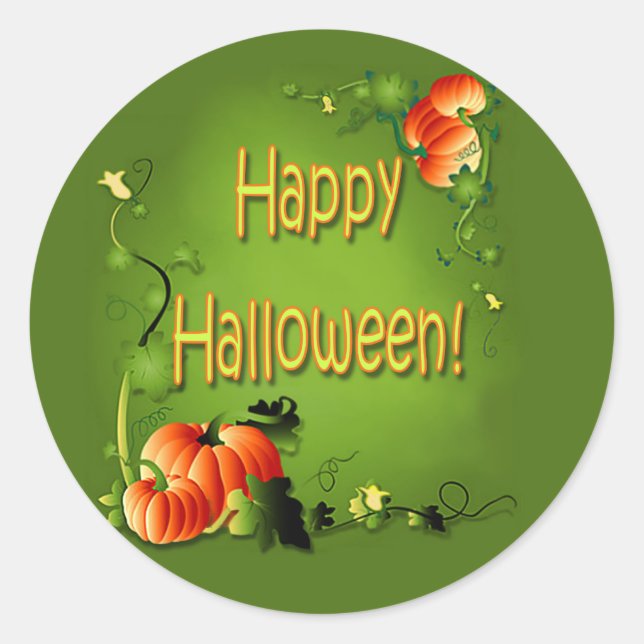 Adesivo PUMPKIN PATCH by SHARON SHARPE (Frente)