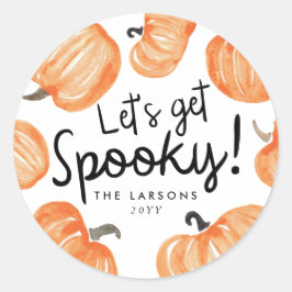 Adesivo Pumpkin Patch Halloween