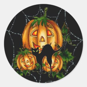 Adesivo PUMPKIN PATCH & SPIDERWEB by SHARON SHARPE