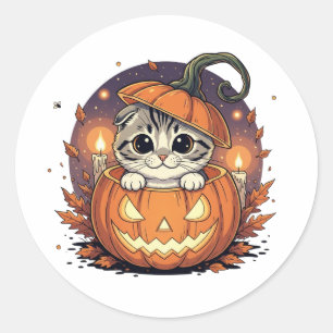Adesivo Pumpkin Peek Fold - Cujo Dobro Escocês É Gelado