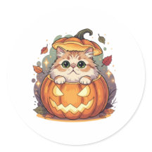 Pumpkin Peek Persa - Flauffy Halloween Persa
