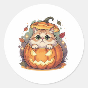Adesivo Pumpkin Peek Persa - Flauffy Halloween Persa