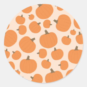 Adesivo Pumpkin Pereto Queda no Outono Halloween