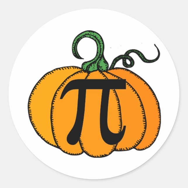 Adesivo Pumpkin Pi (Frente)