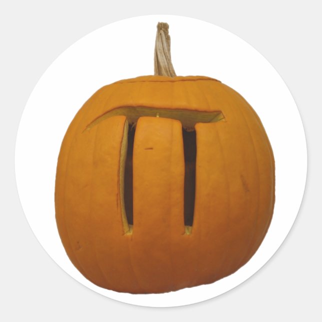 Adesivo Pumpkin Pi Sticker (Frente)