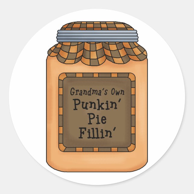 Adesivo Pumpkin Pie Fillin (Frente)