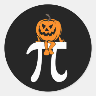 Adesivo Pumpkin Pie Math Dia de as Bruxas engraçado Ação d