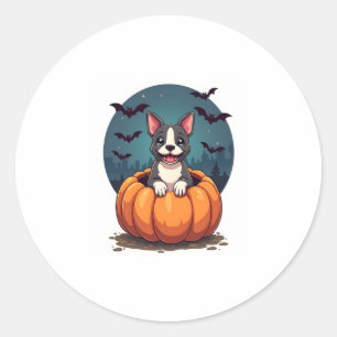 Adesivo Pumpkin Pitbull Smile