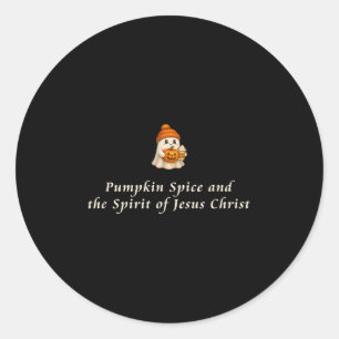 Adesivo Pumpkin Sce E O Srit De Jesus Cristo