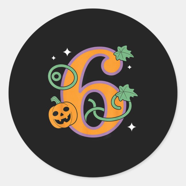 Adesivo Pumpkin Six Seven 67 Matching 6 Halloween Couple  (Frente)