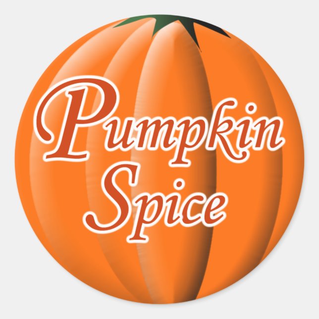 Adesivo Pumpkin Spice (Frente)
