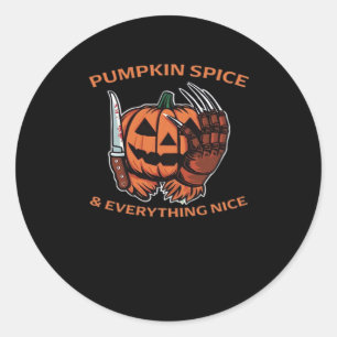 Adesivo Pumpkin Spice e tudo que é engraçado