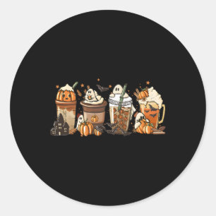 Adesivo Pumpkin Spice Lateral Queda Café Obrigado Fantasma