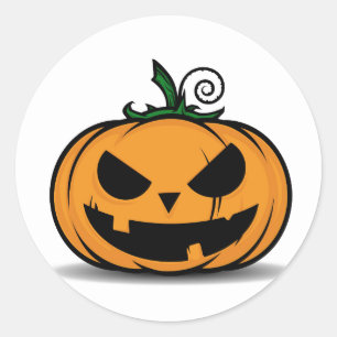 Adesivo Pumpkin Spookie Halloween