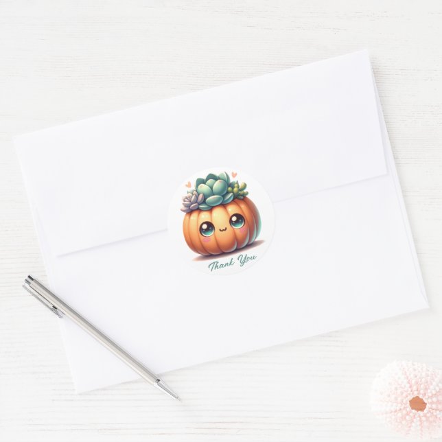 Adesivo Pumpkin Suculente Plantador (Envelope)