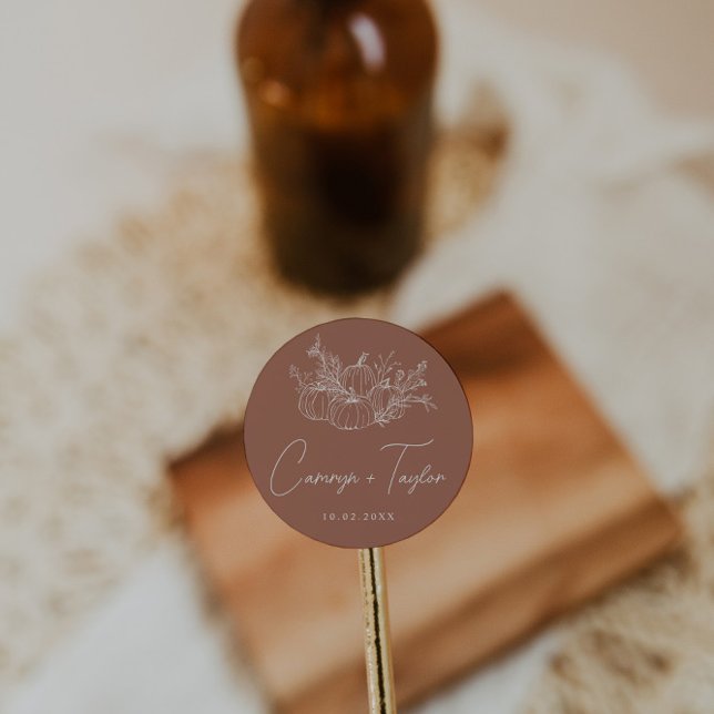 Adesivo Pumpkin Wedding (Criador carregado)