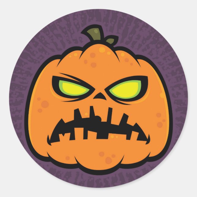 Adesivo Pumpkin Zombie (Frente)