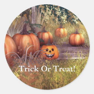 Adesivo Pumpkins Trick Ou Treine Sticker