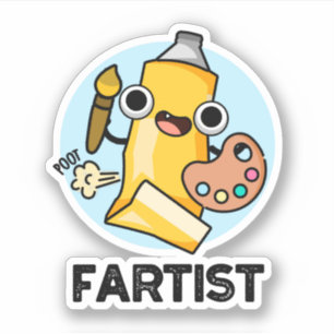 Adesivo Pun Sticker Artista Fartista