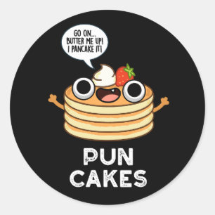 Adesivo Puncakes Engraçado Pancake Dardo BG