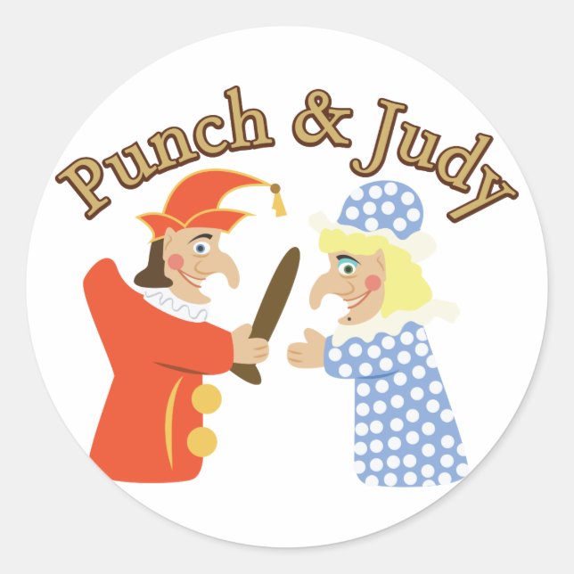 Adesivo Punch e Judy (Frente)