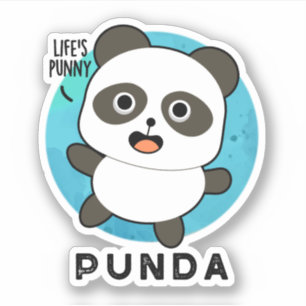 Adesivo Punda Funny Animal Panda Pun