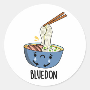 Adesivo Punho Azul-don Udon Engraçado