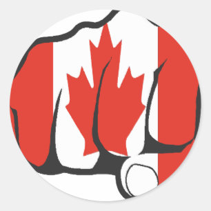 Adesivo Punho CANADÁ do YER do aumento