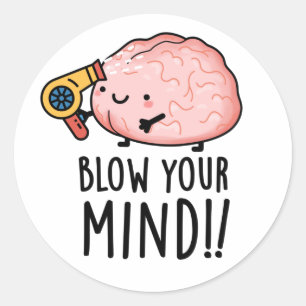Adesivo Punição Cerebral Divertida que Faz Você Perder a C