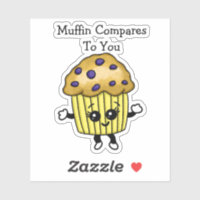 Punição engraçada de muffin de mirtilo, Muffin se