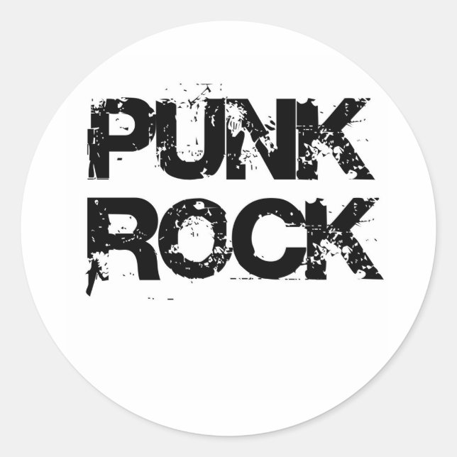 ADESIVO PUNK ROCK (Frente)