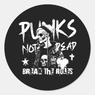 Adesivo Punks não Morto