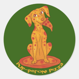 Adesivo Pup-peroni Pizza